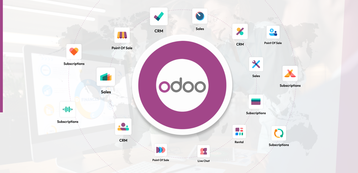 Hire Odoo Developers for ERP solutions with modules like CRM, sales, subscriptions, and business automation tools