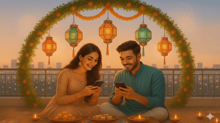 Diwali Captions for Instagram 2025: Celebrate the Festival of Lights Online