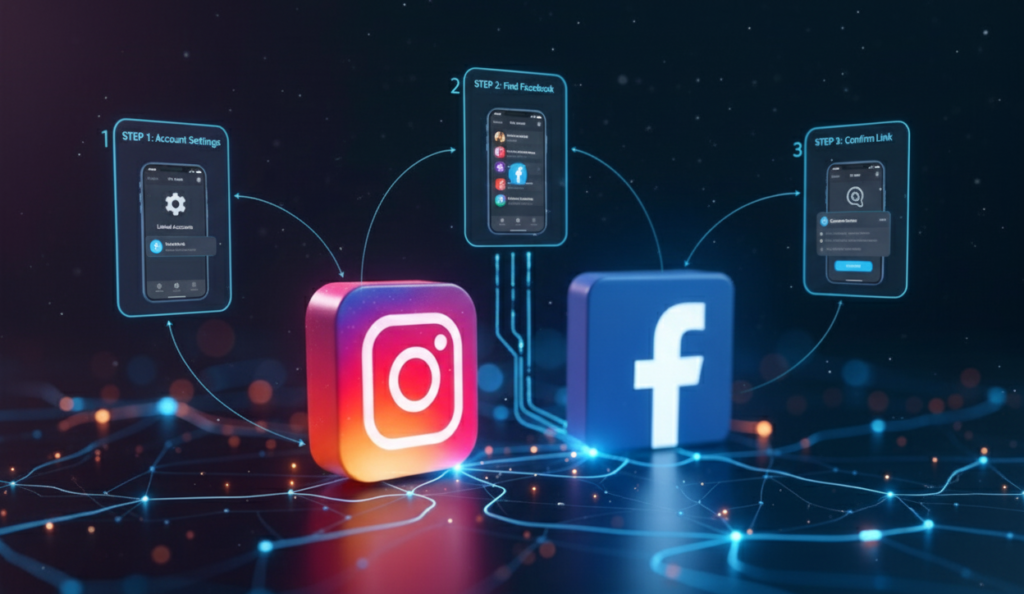 Steps to connect Instagram to Facebook page for social media integration