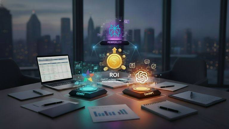 ChatGPT vs Gemini vs Perplexity: Which AI Assistant Delivers the Best ROI for Marketers?