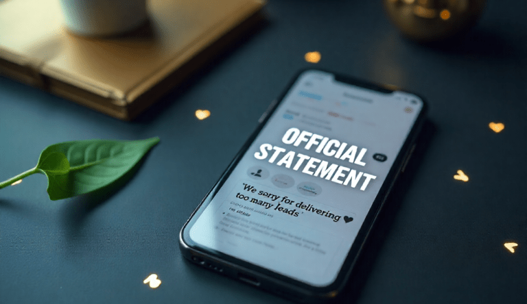 How to  Craft an Official Apology Statement Post for Social Media That  Truly Resonates