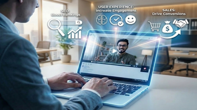 How Website Videos Improve SEO, User Experience & Sales