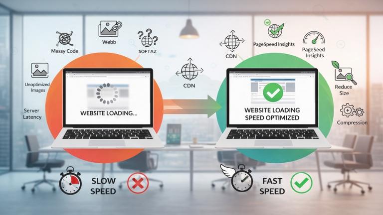 Common Causes of Slow Website Loading Speed and How to Fix Them