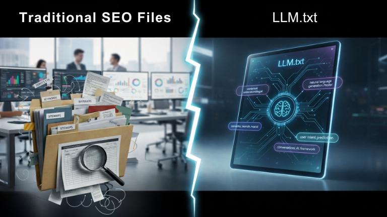 Traditional SEO Files vs LLM.txt: What’s Changing?