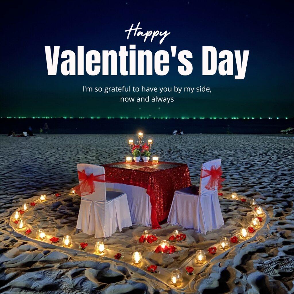 White and Red Romantic Valentines Day Instagram Post