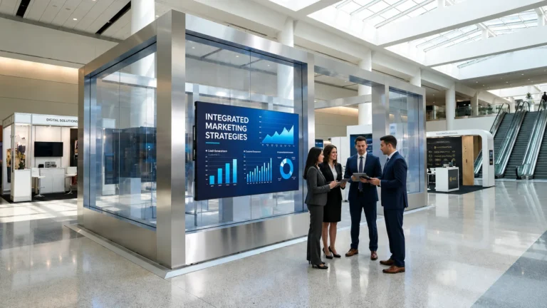 Strong branding strategy with integrated marketing presentation
