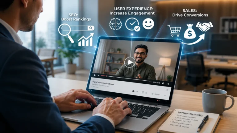 Video improve SEO with engaging video marketing strategy