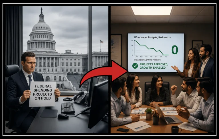 US government shutdown impacts Indian agencies and global digitalization project budgets