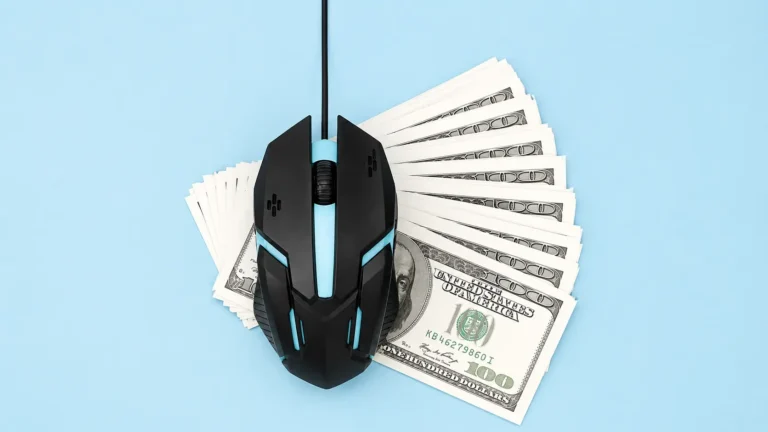 PPC Platforms concept showing digital advertising and online marketing investment visuals