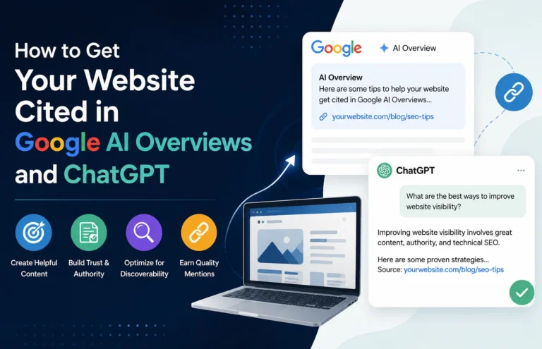 How to Get Your Website Cited in Google AI Overviews and ChatGPT