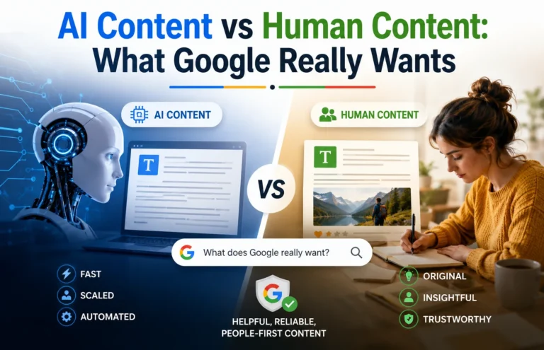 AI Content vs Human Content: What Google Really Wants